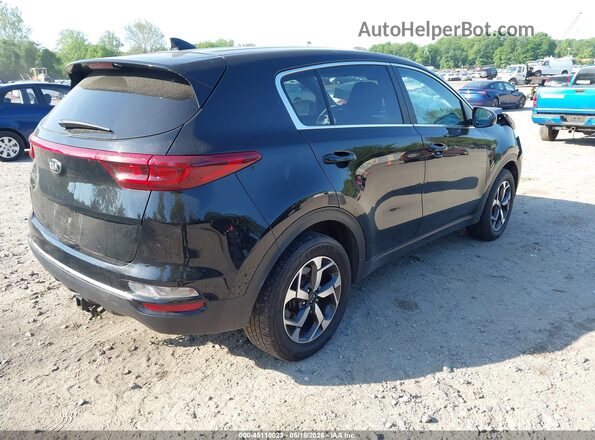 KNDPMCAC2N7969648 2022 KIA SPORTAGE Black Trasero derecho