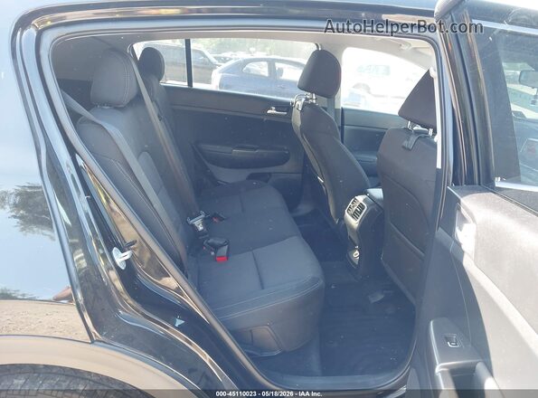 KNDPMCAC2N7969648 2022 KIA SPORTAGE Black Vista de la etiqueta del VIN
