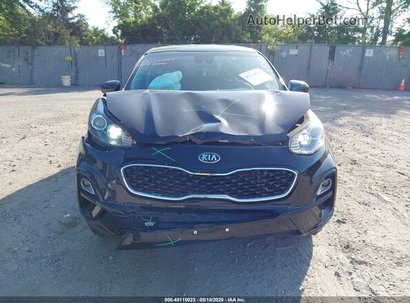 KNDPMCAC2N7969648 2022 KIA SPORTAGE Black Vista del cuadro de instrumentos