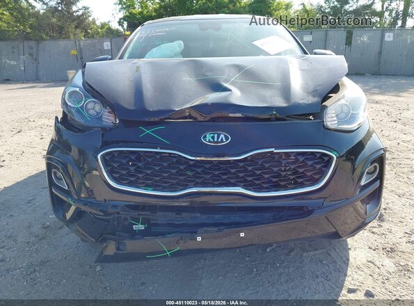 KNDPMCAC2N7969648 2022 KIA SPORTAGE Black Vista frontal