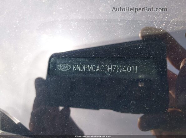 KNDPMCAC3H7114011 2017 KIA SPORTAGE Gray 