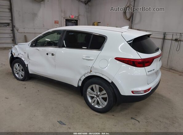 KNDPMCAC3J7455057 2018 KIA SPORTAGE White Задня ліва чверть