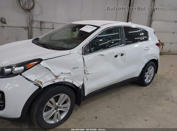 KNDPMCAC3J7455057 2018 KIA SPORTAGE White Вид спереду