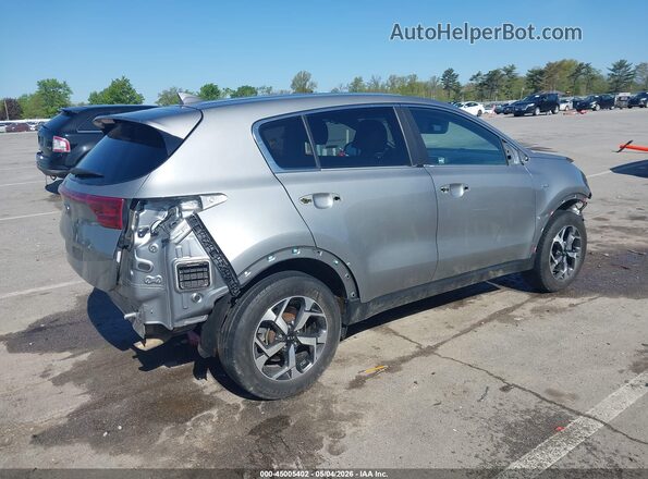KNDPMCAC3N7023087 2022 KIA SPORTAGE Silver Задня права чверть