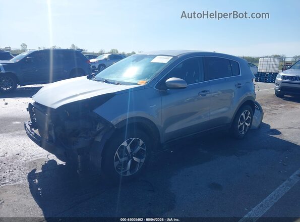 KNDPMCAC3N7023087 2022 KIA SPORTAGE Silver Передня ліва чверть