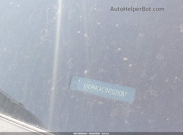 KNDPMCAC3N7023087 2022 KIA SPORTAGE Silver Вид підкапотного простору