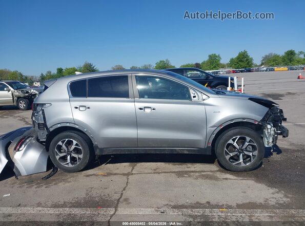 KNDPMCAC3N7023087 2022 KIA SPORTAGE Silver Панорамний вид салону 360°