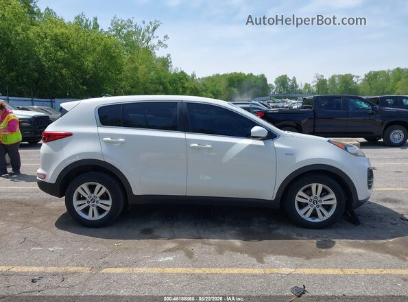 KNDPMCAC4H7257078 2017 KIA SPORTAGE Белый Вид задней части салона