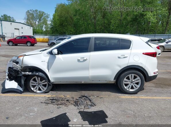KNDPMCAC4H7257078 2017 KIA SPORTAGE Белый Панорамный вид салона 360°