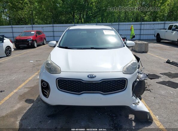 KNDPMCAC4H7257078 2017 KIA SPORTAGE Белый Вид щитка приборов