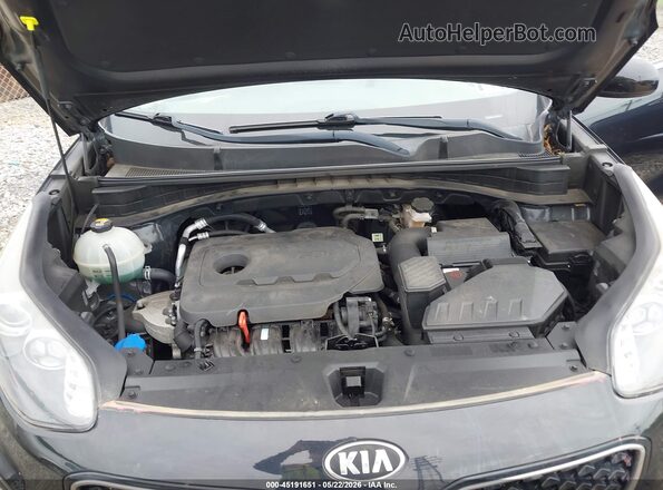 KNDPMCAC4K7612614 2019 KIA SPORTAGE Black Հետևի տեսք