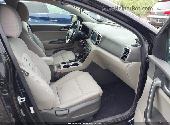 KNDPMCAC4K7612614 2019 KIA SPORTAGE Black Սալոնի դիմացի տեսք