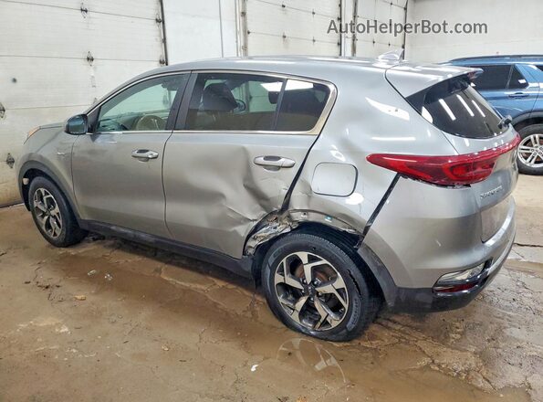 KNDPMCAC4M7913676 2021 KIA SPORTAGE Silver 