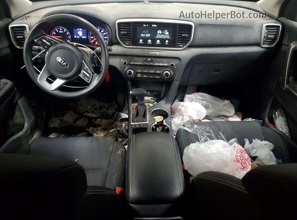KNDPMCAC4M7913676 2021 KIA SPORTAGE Silver 