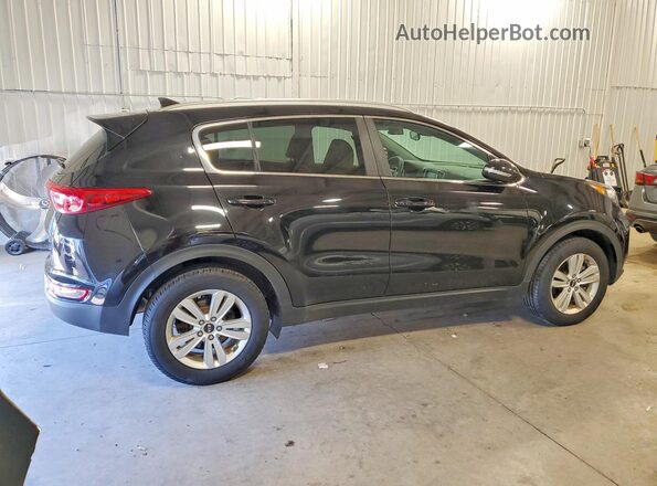 KNDPMCAC5J7360709 2018 KIA SPORTAGE Black Tył prawy