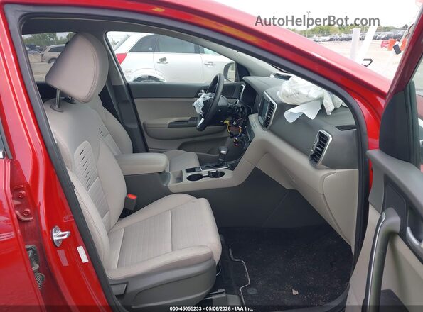 KNDPMCAC5J7417166 2018 KIA SPORTAGE Red Սալոնի դիմացի տեսք