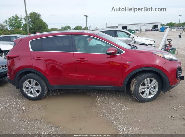 KNDPMCAC5J7417166 2018 KIA SPORTAGE Red Սալոնի հետևի տեսք