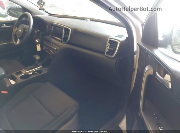 KNDPMCAC5J7481689 2018 KIA SPORTAGE Silver წინა სალონის ხედი