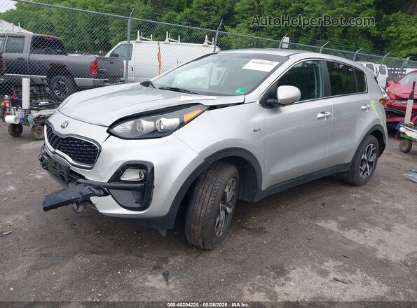 KNDPMCAC5L7630203 2020 KIA SPORTAGE Silver Передня ліва чверть