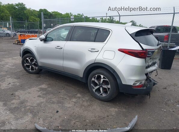 KNDPMCAC5L7630203 2020 KIA SPORTAGE Silver Задня ліва чверть