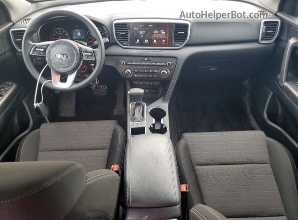 KNDPMCAC5M7891588 2021 KIA SPORTAGE White Vista del salpicadero