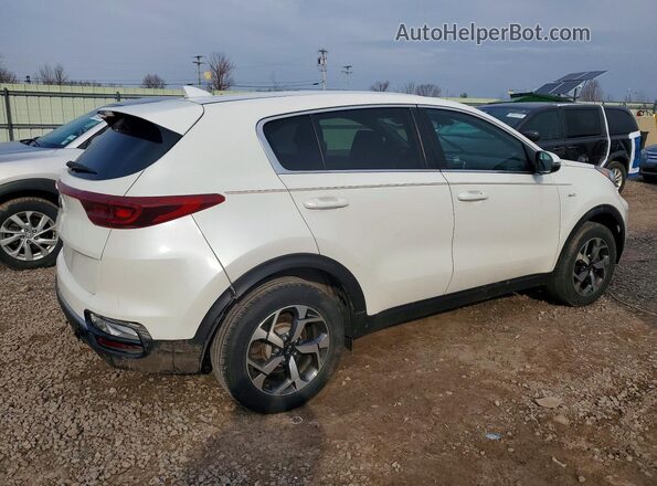 KNDPMCAC5M7891588 2021 KIA SPORTAGE White Trasero derecho