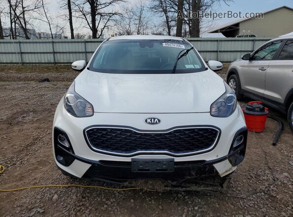 KNDPMCAC5M7891588 2021 KIA SPORTAGE White Vista frontal
