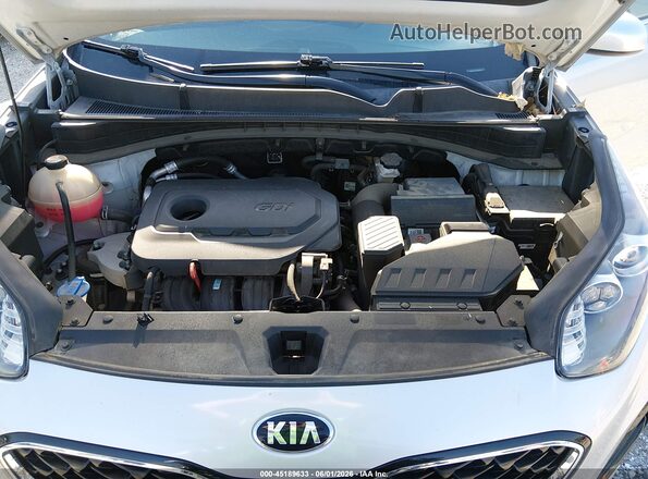 KNDPMCAC5N7981616 2022 KIA SPORTAGE Silver Вид ззаду