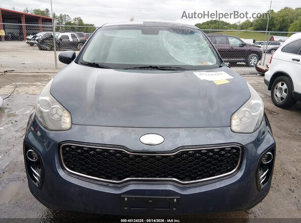 KNDPMCAC6H7258216 2017 KIA SPORTAGE Dark Blue Вид щитка приладів
