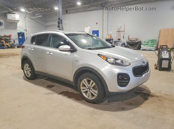 KNDPMCAC6H7272715 2017 KIA SPORTAGE Silver Przód prawy