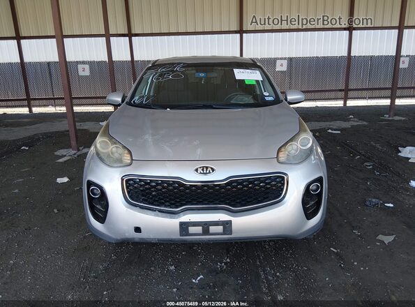 KNDPMCAC6J7450712 2018 KIA SPORTAGE Silver Instrument cluster view