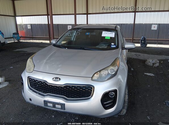 KNDPMCAC6J7450712 2018 KIA SPORTAGE Silver Front view