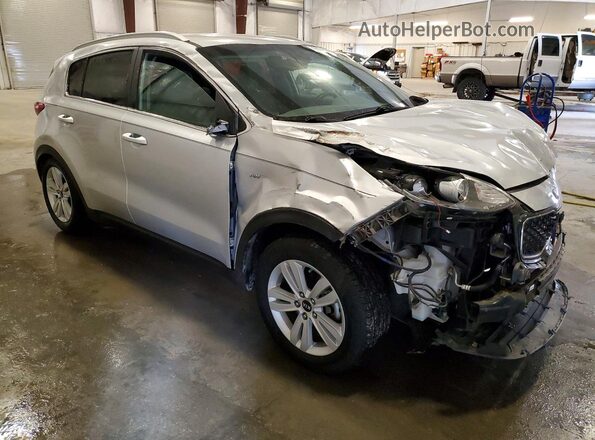KNDPMCAC6K7613408 2019 KIA SPORTAGE Silver Front right