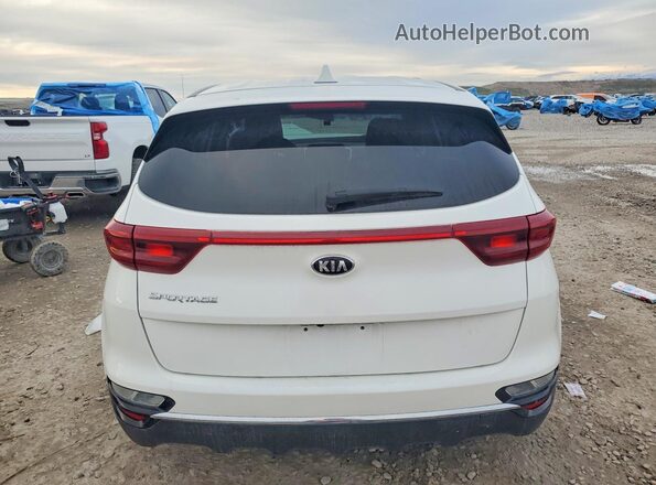 KNDPMCAC6N7009264 2022 KIA SPORTAGE White Widok z tyłu