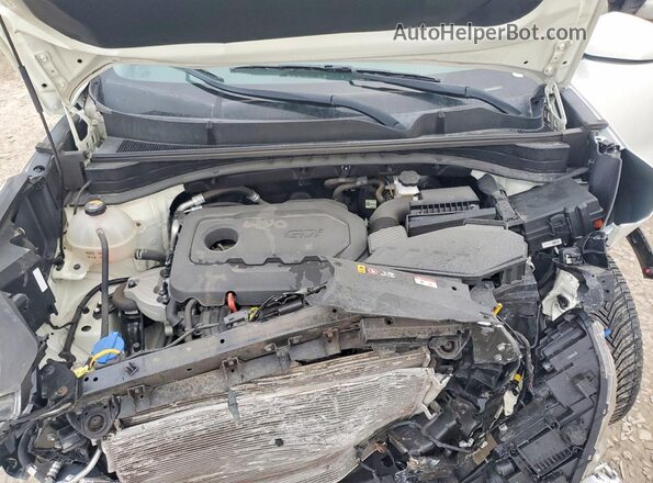 KNDPMCAC6N7009264 2022 KIA SPORTAGE White Widok komory silnika