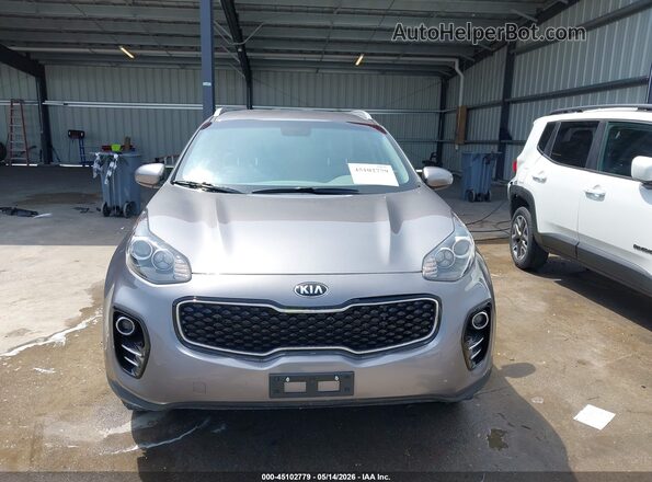 KNDPMCAC7H7267197 2017 KIA SPORTAGE Gray Instrument cluster view