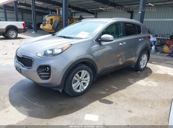KNDPMCAC7H7267197 2017 KIA SPORTAGE Gray Front left