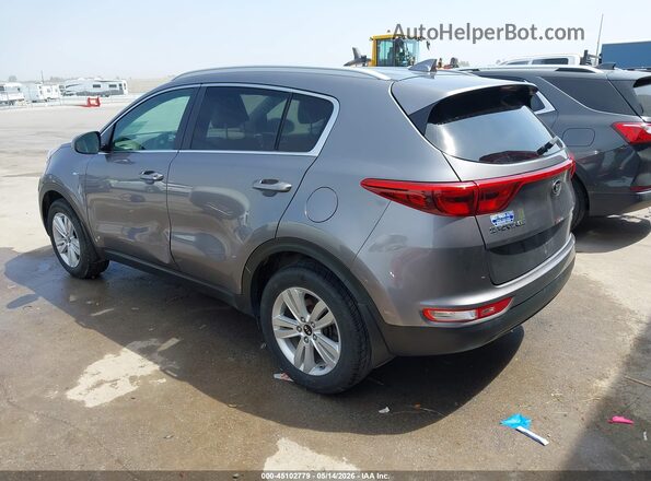 KNDPMCAC7H7267197 2017 KIA SPORTAGE Gray Rear left