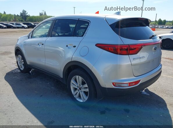 KNDPMCAC7H7289488 2017 KIA SPORTAGE Silver უკანა მარცხენა