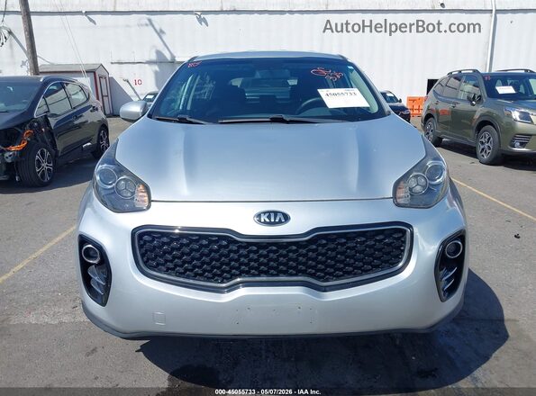KNDPMCAC7H7289488 2017 KIA SPORTAGE Silver ხელსაწყოთა პანელის ხედი