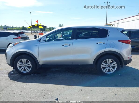 KNDPMCAC7H7289488 2017 KIA SPORTAGE Silver სალონის 360-გრადუსიანი ხედი