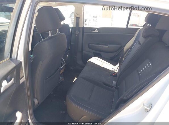 KNDPMCAC7J7381545 2018 KIA SPORTAGE Silver VIN კოდის სტიკერის ხედი