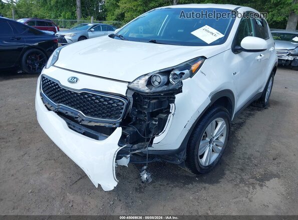 KNDPMCAC7K7518257 2019 KIA SPORTAGE White Vista frontal