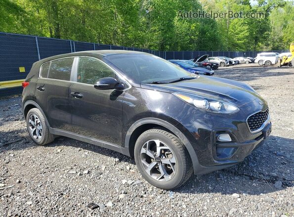 KNDPMCAC7L7643650 2020 KIA SPORTAGE Черный Передняя правая четверть
