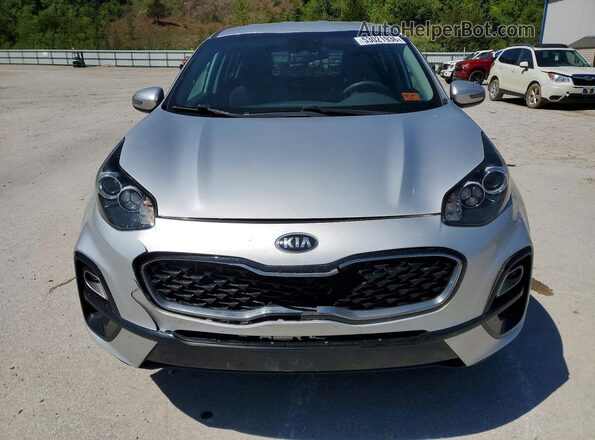 KNDPMCAC7L7780894 2020 KIA SPORTAGE Silver Դիմացի տեսք