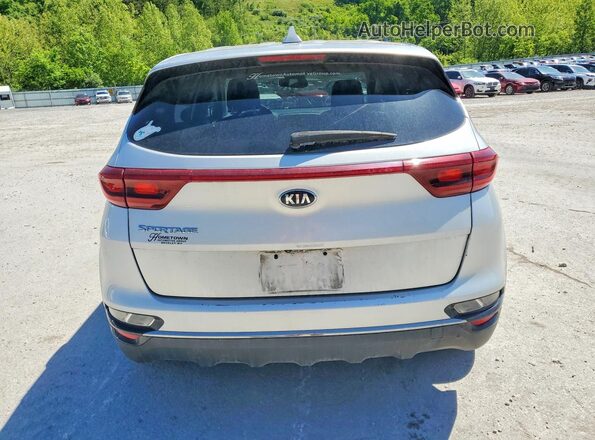 KNDPMCAC7L7780894 2020 KIA SPORTAGE Silver Հետևի տեսք