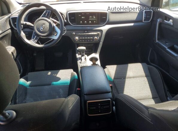 KNDPMCAC7L7780894 2020 KIA SPORTAGE Silver Առջևի վահանակի տեսք