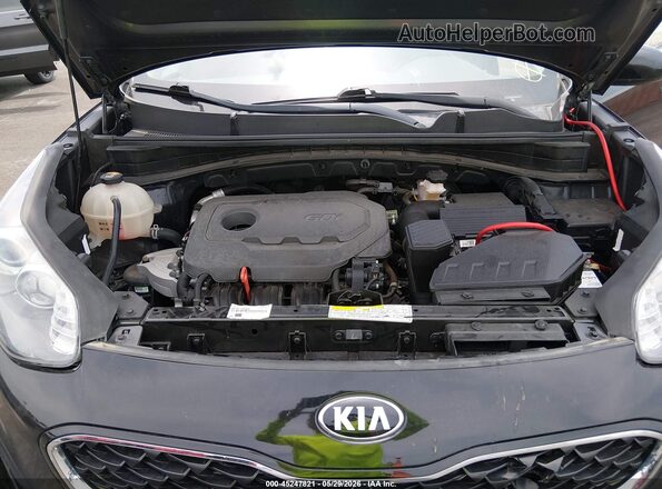 KNDPMCAC7M7933386 2021 KIA SPORTAGE Black უკანა ხედი