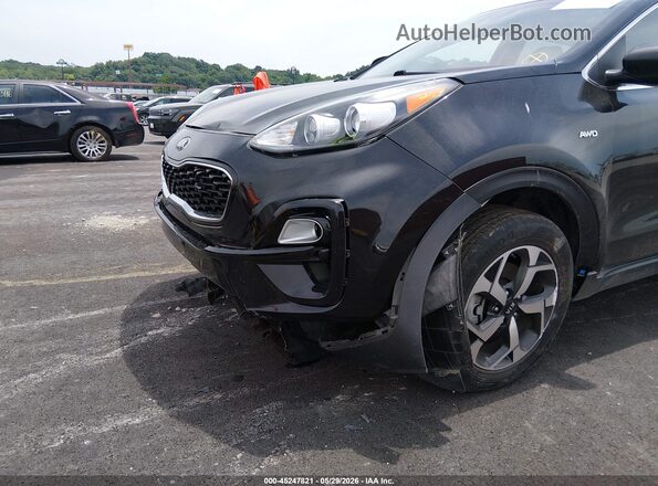 KNDPMCAC7M7933386 2021 KIA SPORTAGE Black 