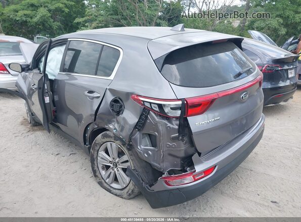 KNDPMCAC8H7261375 2017 KIA SPORTAGE Gray Rear left